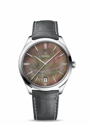 Omega De Ville Trésor Master Co-Axial White Gold / Tahiti MOP 432.53.40.21.07.001 (43253402107001)